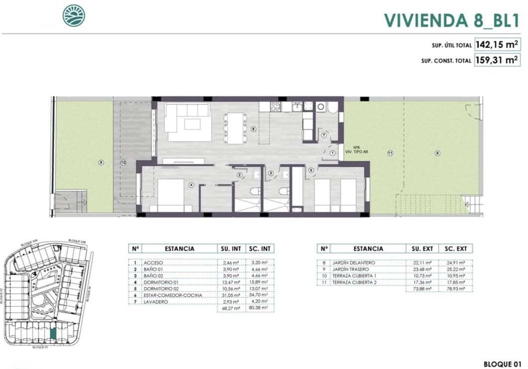 2 chambre Appartement à vendre à Alicante ville - 225 000 € (Ref: 9972506)