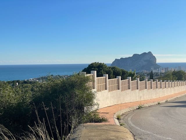 Byggetomt til salgs i Pedramala, Benissa - € 535 000 (Ref: 9972513)