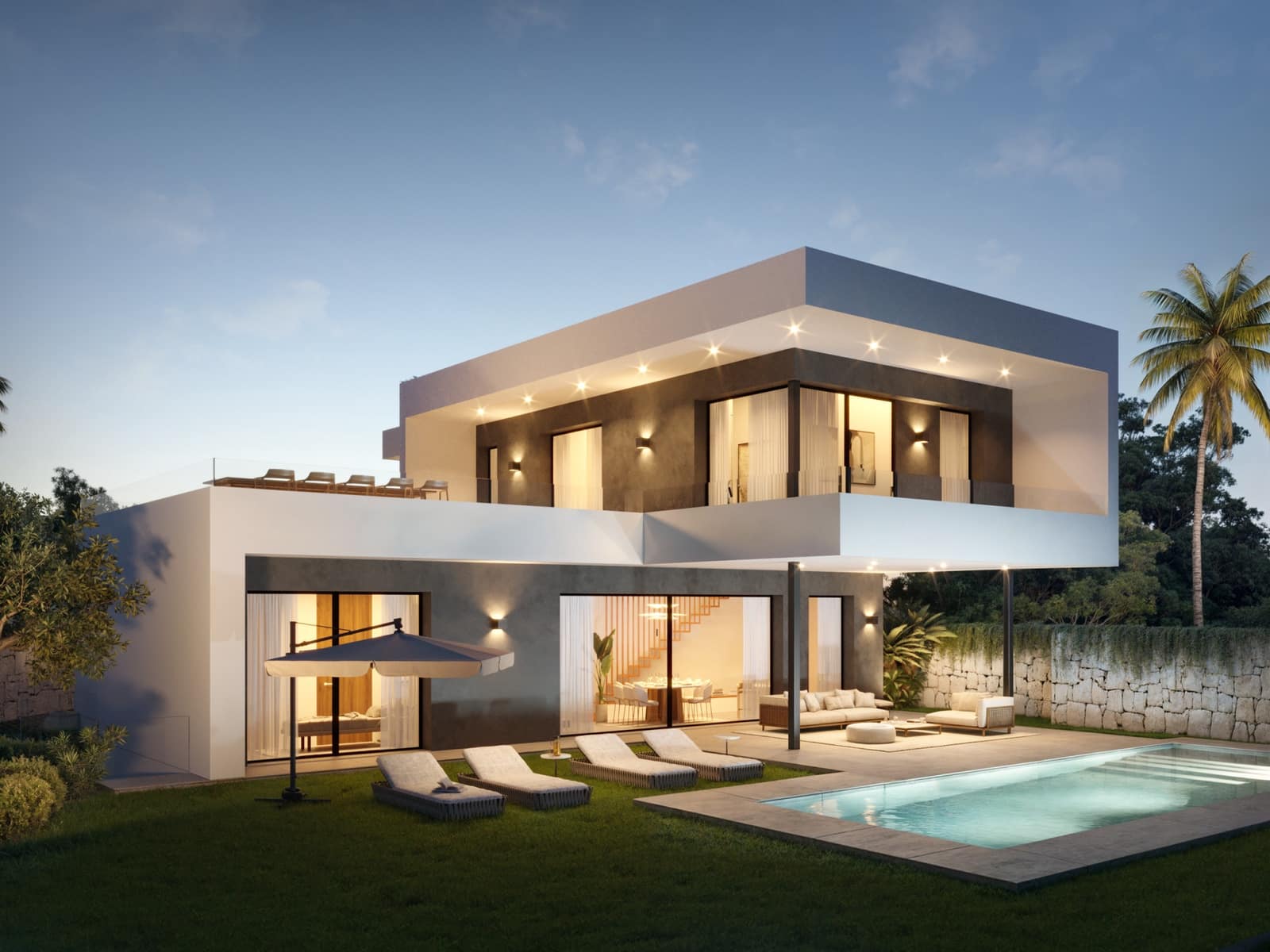 4 soveværelse Villa til salg i Mijas Costa med swimmingpool garage - € 1.759.000 (Ref: 9115965)