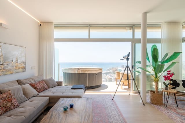 3 soverom Penthouse til salgs i El Higuerón, Fuengirola med svømmebasseng garasje - € 1 149 000 (Ref: 9173336)