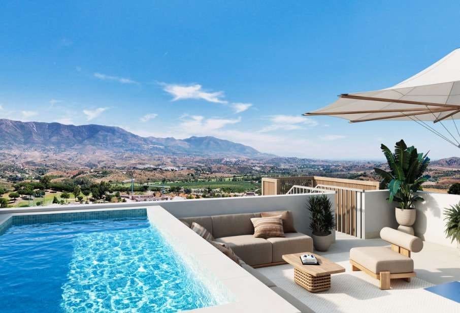 2 chambre Appartement à vendre à Mijas Costa avec piscine - 449 900 € (Ref: 9264221)