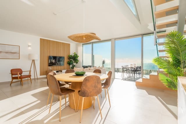 3 slaapkamer Penthouse te koop in Benalmádena pueblo, Benalmádena met zwembad garage - € 1.195.000 (Ref: 9448934)