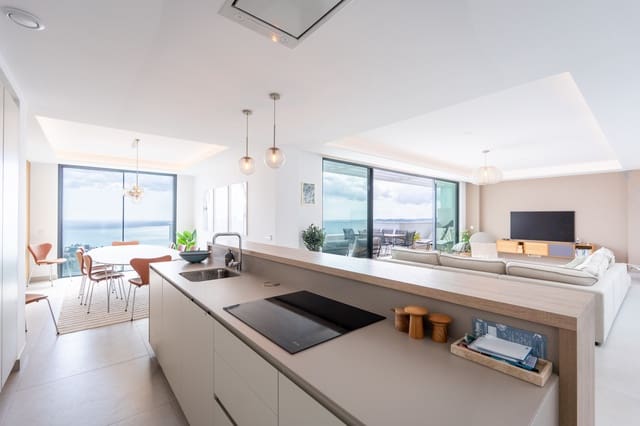 4 slaapkamer Penthouse te koop in Benalmadena Costa, Benalmádena met zwembad garage - € 2.195.000 (Ref: 9701477)