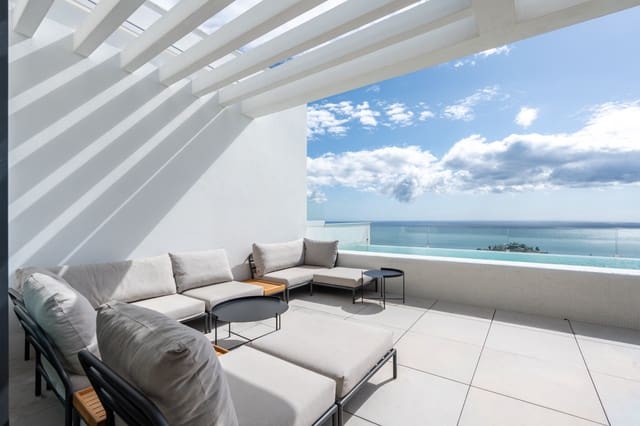 4 soverom Penthouse til salgs i Benalmadena Costa, Benalmádena med svømmebasseng garasje - € 2 195 000 (Ref: 9701477)