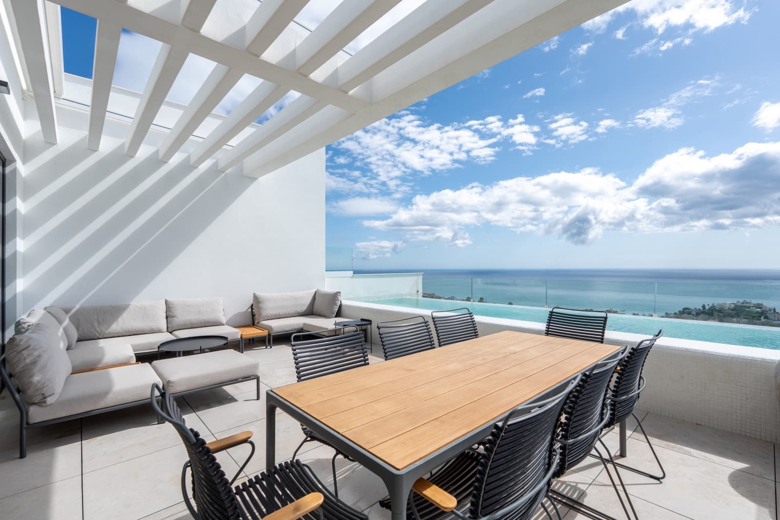 4 Zimmer Penthouse zu verkaufen in Benalmadena Costa mit Pool Garage - 2.195.000 € (Ref: 9701477)