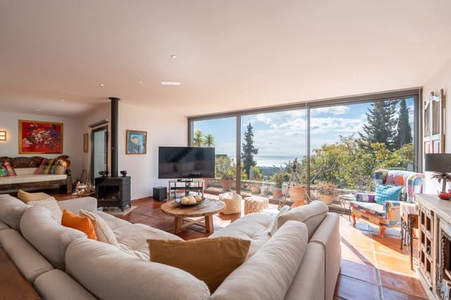 4 chambre Villa/Maison à vendre à Mijas pueblo, Mijas avec piscine garage - 2 500 000 € (Ref: 9707501)