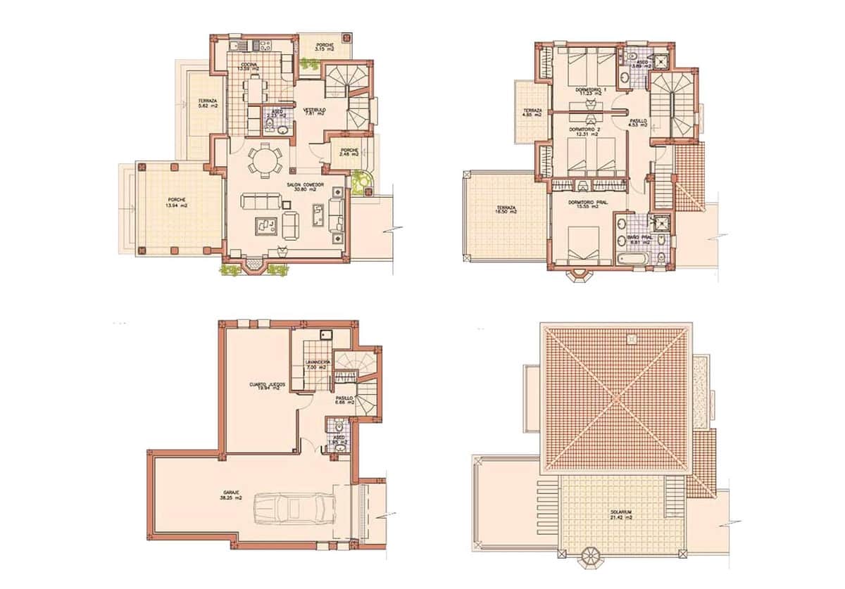Chalet de 4 habitaciones en New Golden Mile en venta con piscina garaje - 1.200.000 € (Ref: 10110967)