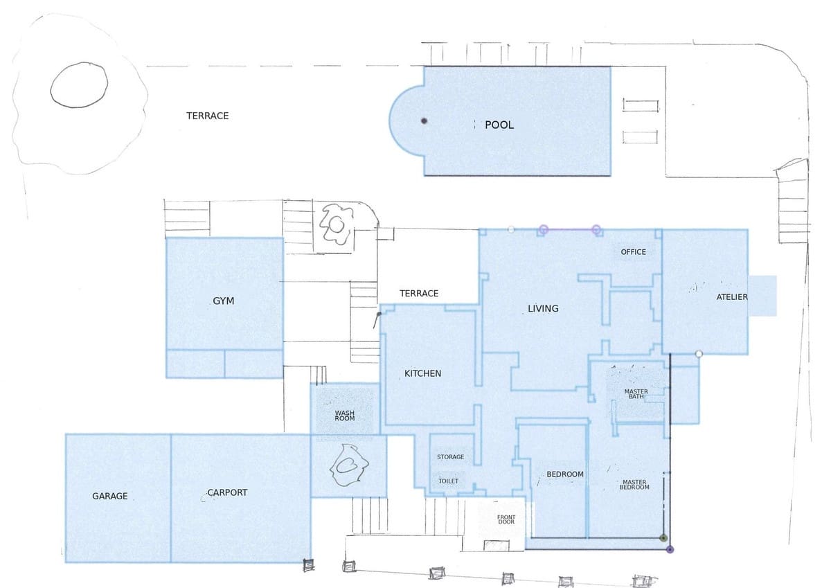 3 soveværelse Villa til salg i El Rosario med swimmingpool - € 1.595.000 (Ref: 10119971)
