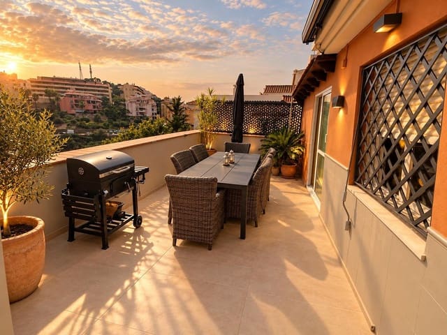 3 slaapkamer Penthouse te koop in Riviera del Sol, Mijas met zwembad garage - € 599.000 (Ref: 10139671)