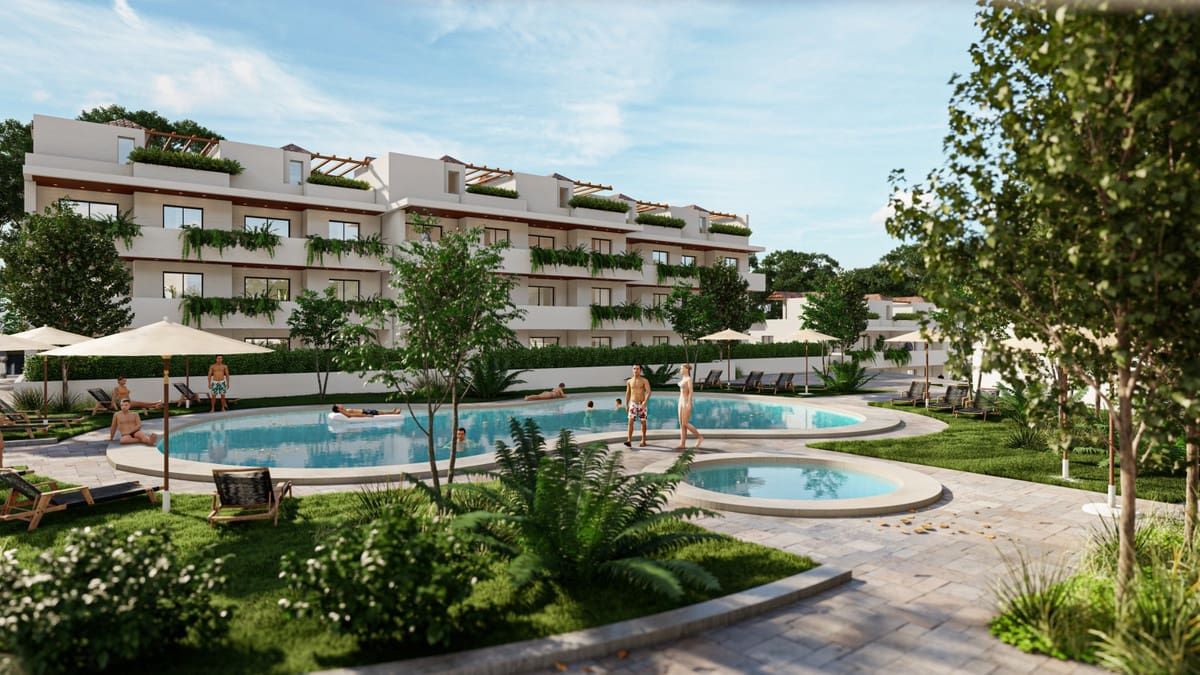2 soveværelse Lejlighed til salg i Mijas med swimmingpool - € 295.000 (Ref: 9040634)