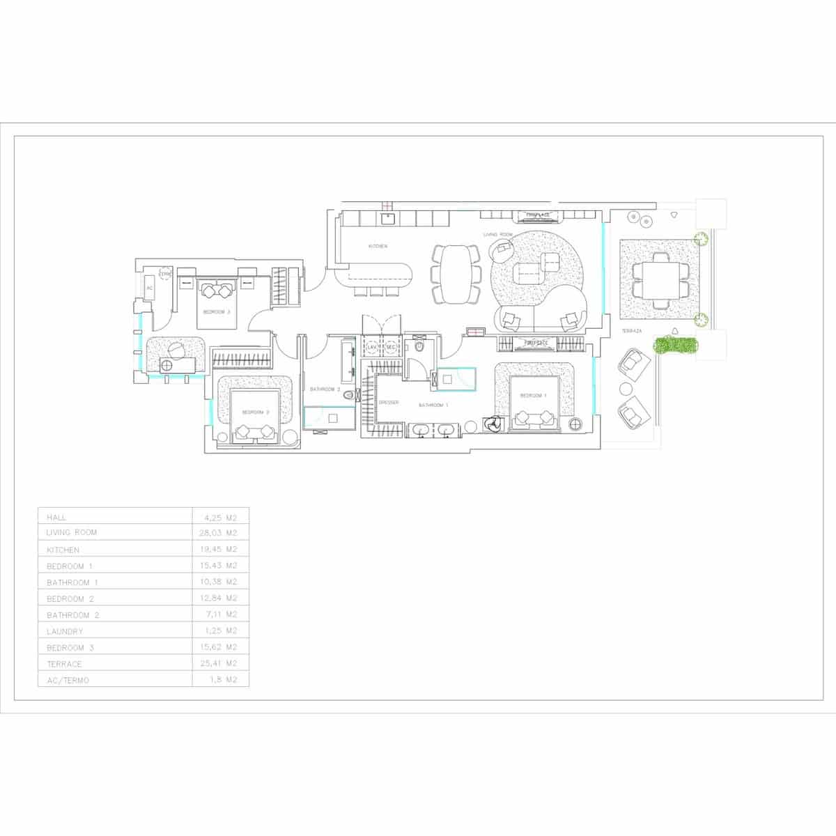 3 soveværelse Lejlighed til salg i Los Monteros med swimmingpool - € 2.250.000 (Ref: 9206909)