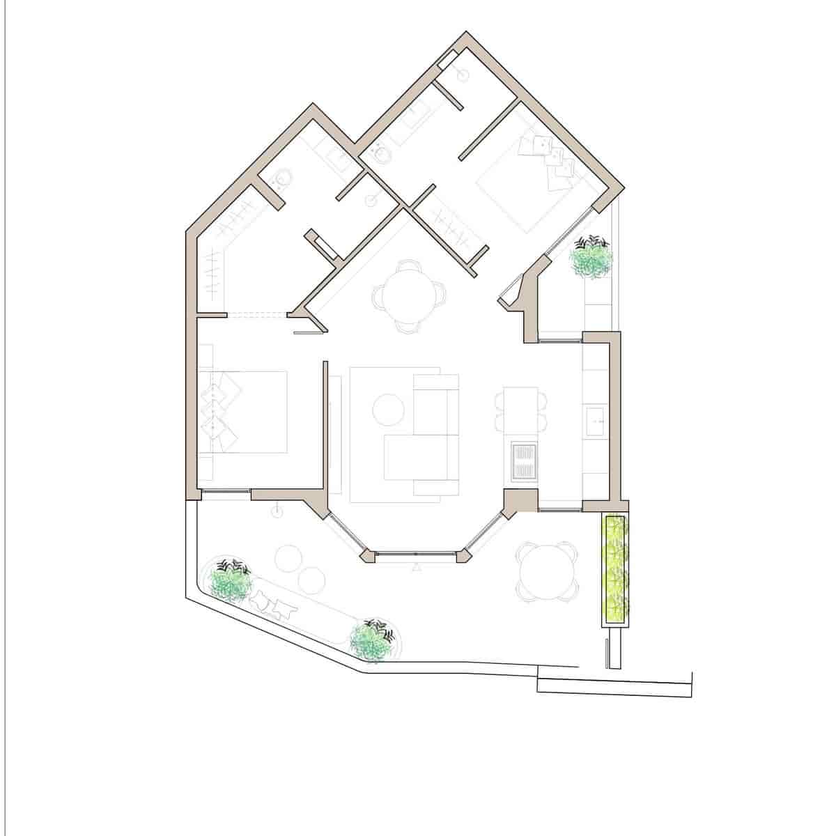 2 makuuhuone Huoneisto myytävänä paikassa Elviria mukana uima-altaan - 635 000 € (Ref: 9375448)