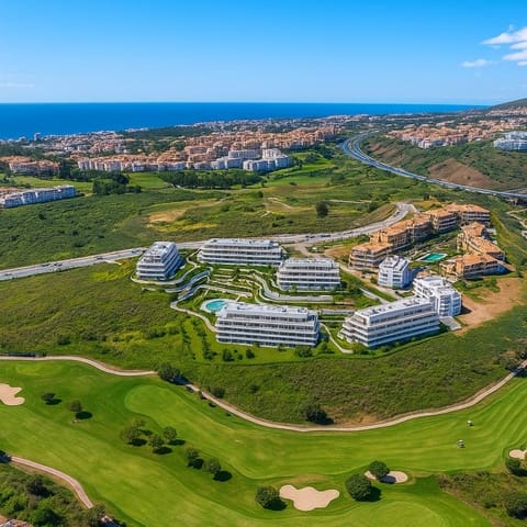 3 sypialnia Apartament na sprzedaż w La Cala de Mijas, Mijas z basenem - 406 000 € (Ref: 9376805)