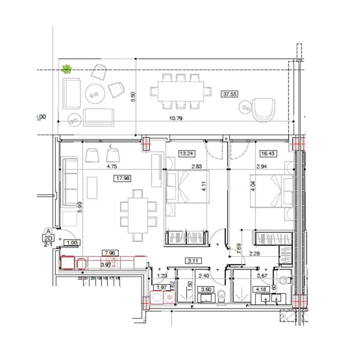 2 bedroom Apartment for sale in San Pedro de Alcantara with pool - € 695,000 (Ref: 9452825)