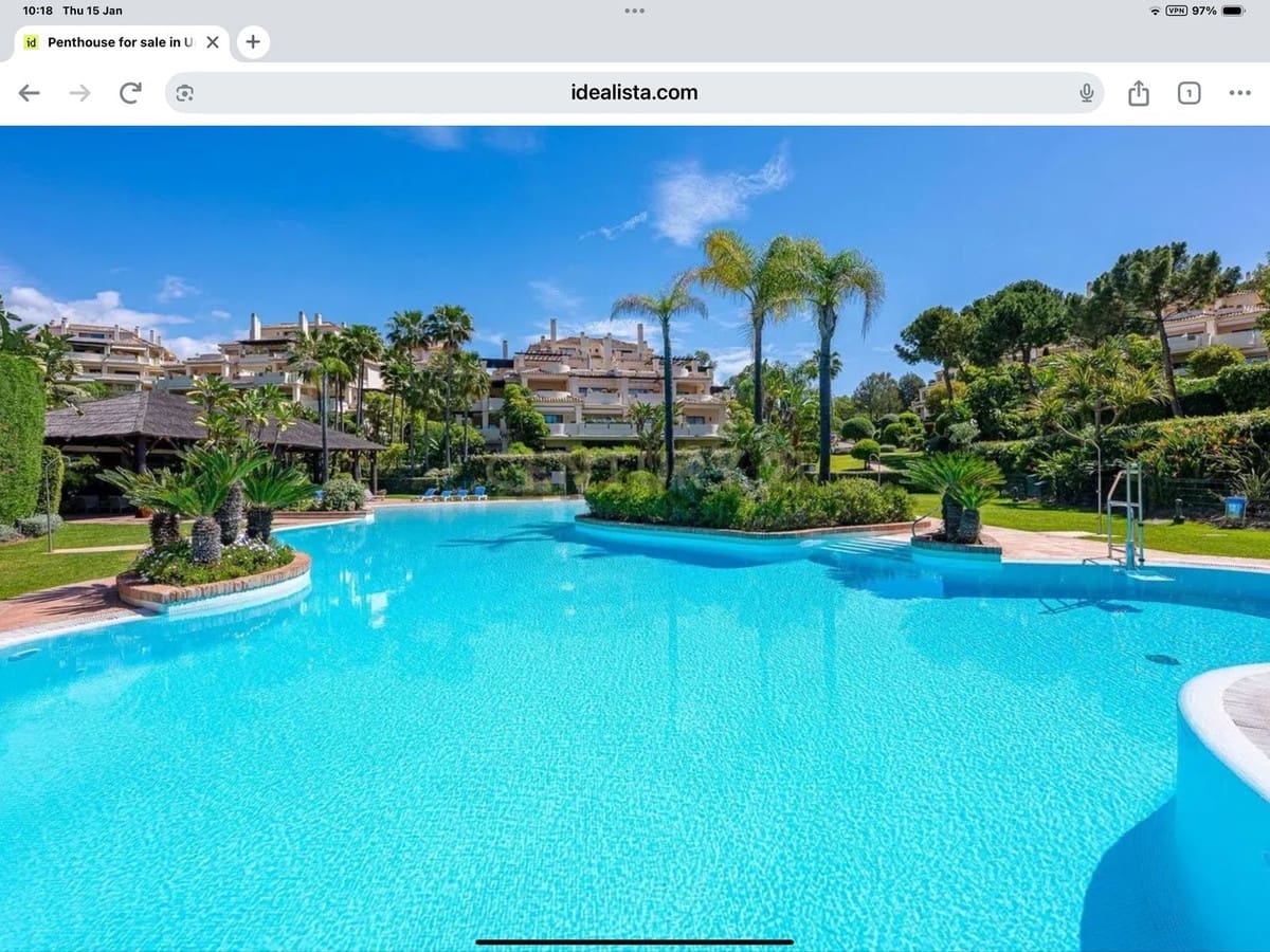 3 bedroom Apartment for sale in Benahavis with pool - € 940,000 (Ref: 9622619)