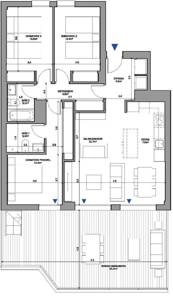 3 bedroom Penthouse for sale in Cancelada with pool - € 520,000 (Ref: 9846804)