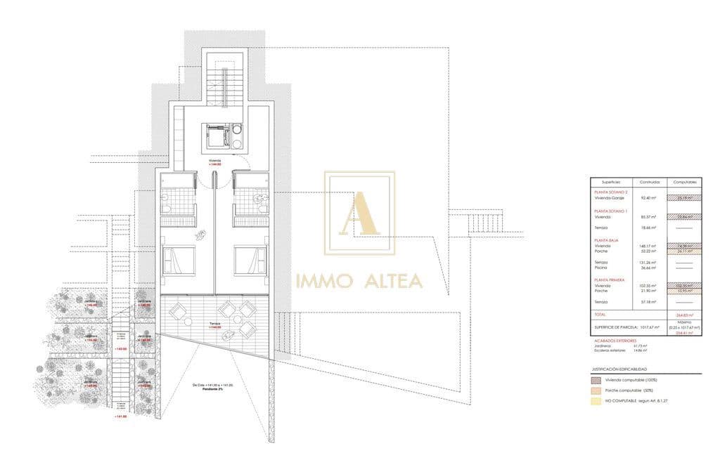 4 soverom Villa til salgs i Alicante by med svømmebasseng garasje - € 3 450 000 (Ref: 10021939)