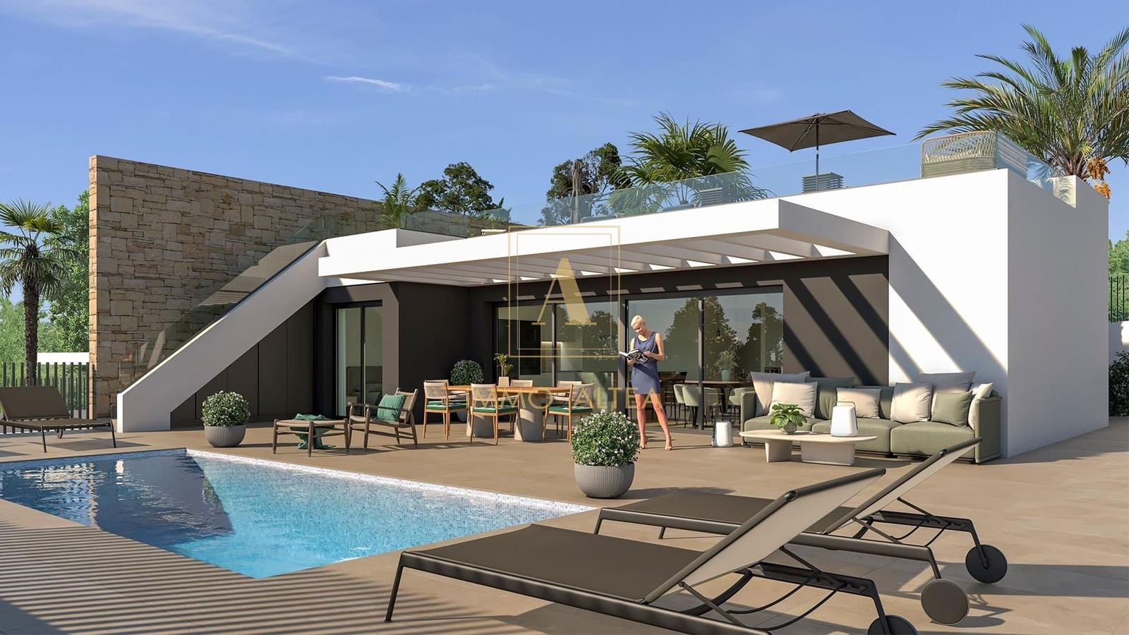 3 camera da letto Villa in vendita in Muchamiel / Mutxamel con piscina garage - 625.000 € (Rif: 10023535)