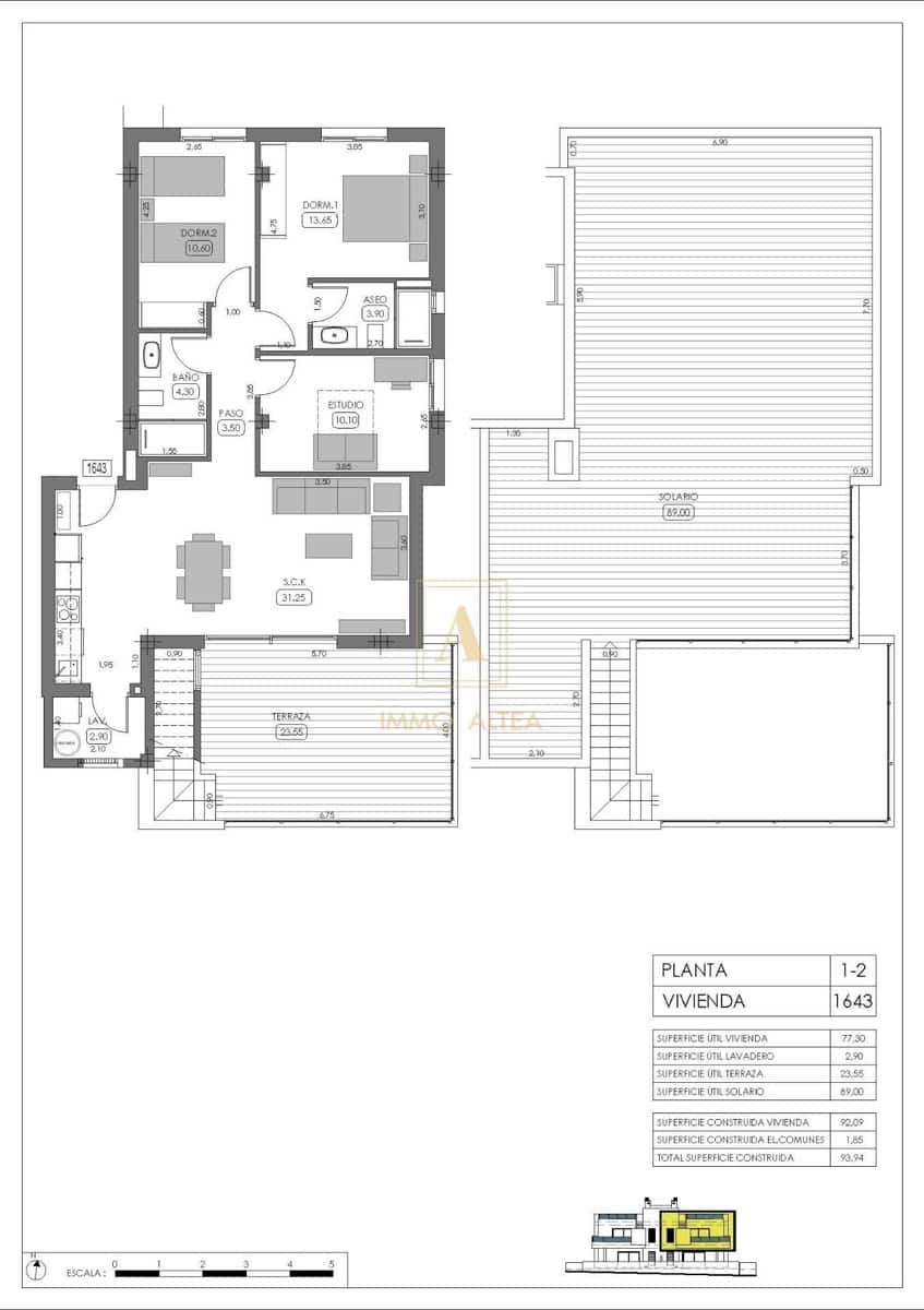 3 soverom Villa til salgs i Algorfa med svømmebasseng - € 365 000 (Ref: 10036322)