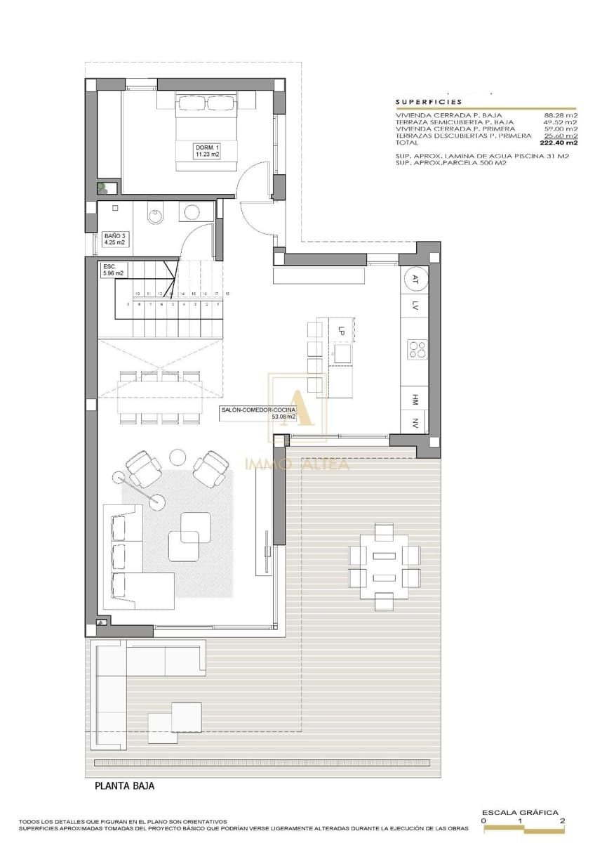 3 camera da letto Villa in vendita in Finestrat con piscina garage - 850.000 € (Rif: 10036323)