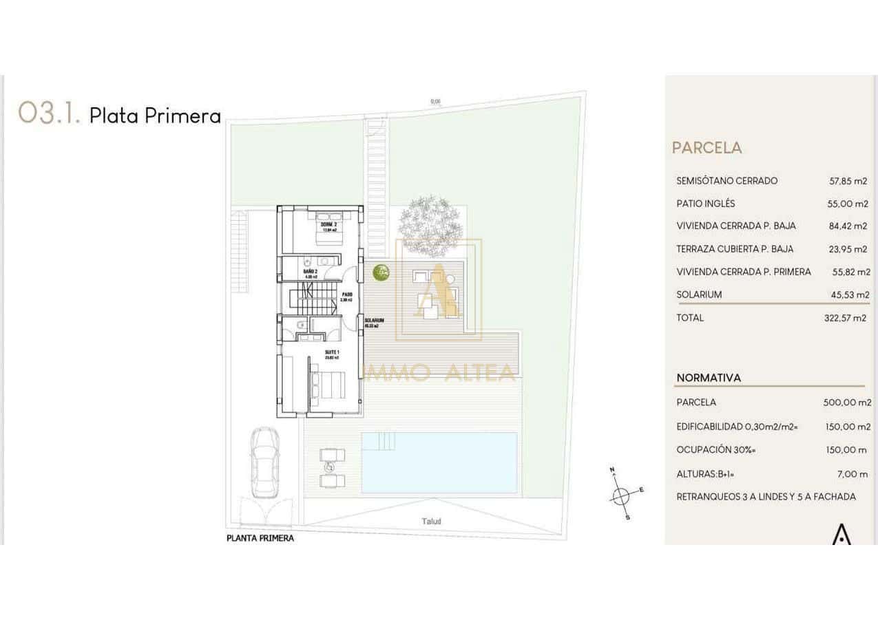 4 soveværelse Villa til salg i Finestrat med swimmingpool garage - € 990.000 (Ref: 10036324)