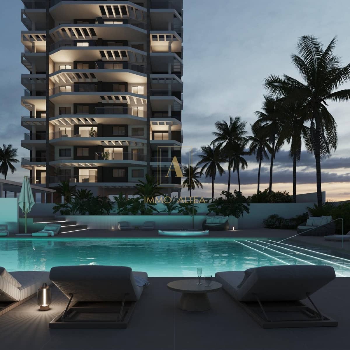 4 soverom Penthouse til salgs i Calpe / Calp med svømmebasseng garasje - € 915 000 (Ref: 10042463)