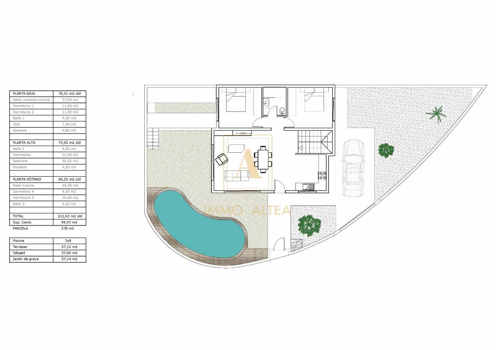 5 soveværelse Villa til salg i Alicante by med swimmingpool garage - € 587.000 (Ref: 10046789)