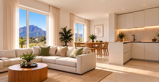 Apartamento de 4 habitaciones en Relleu en venta con piscina garaje - 360.000 € (Ref: 10175626)