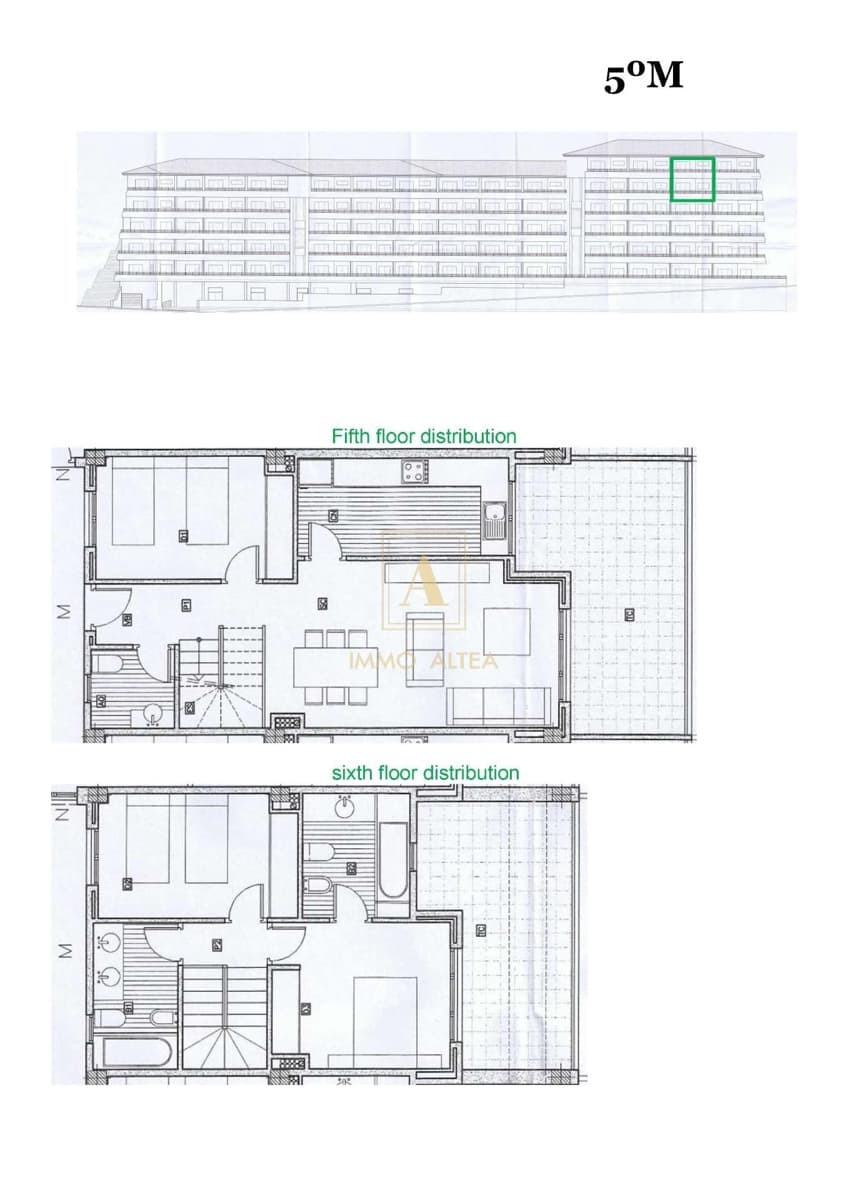 Ático de 3 habitaciones en Relleu en venta con piscina garaje - 280.000 € (Ref: 10175741)