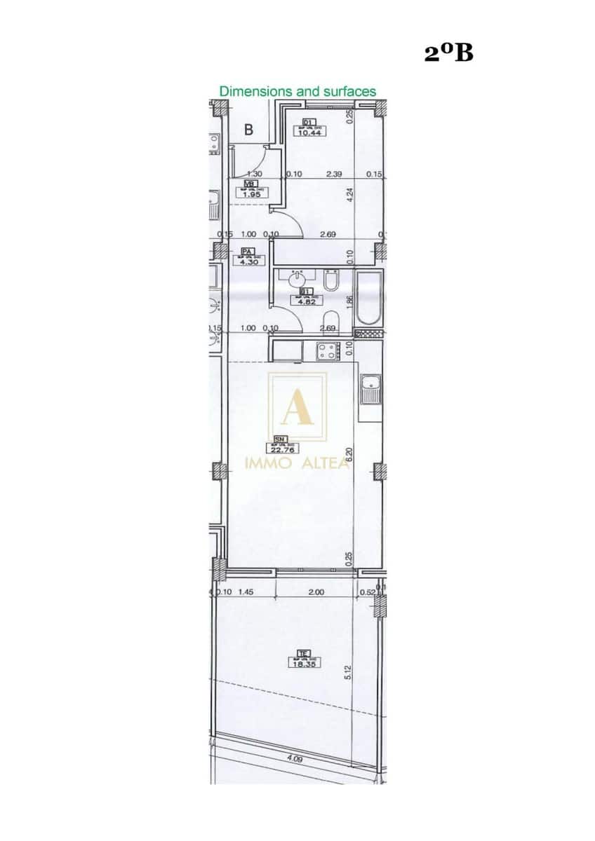 1 Zimmer Apartment zu verkaufen in Relleu mit Pool Garage - 179.000 € (Ref: 10175743)