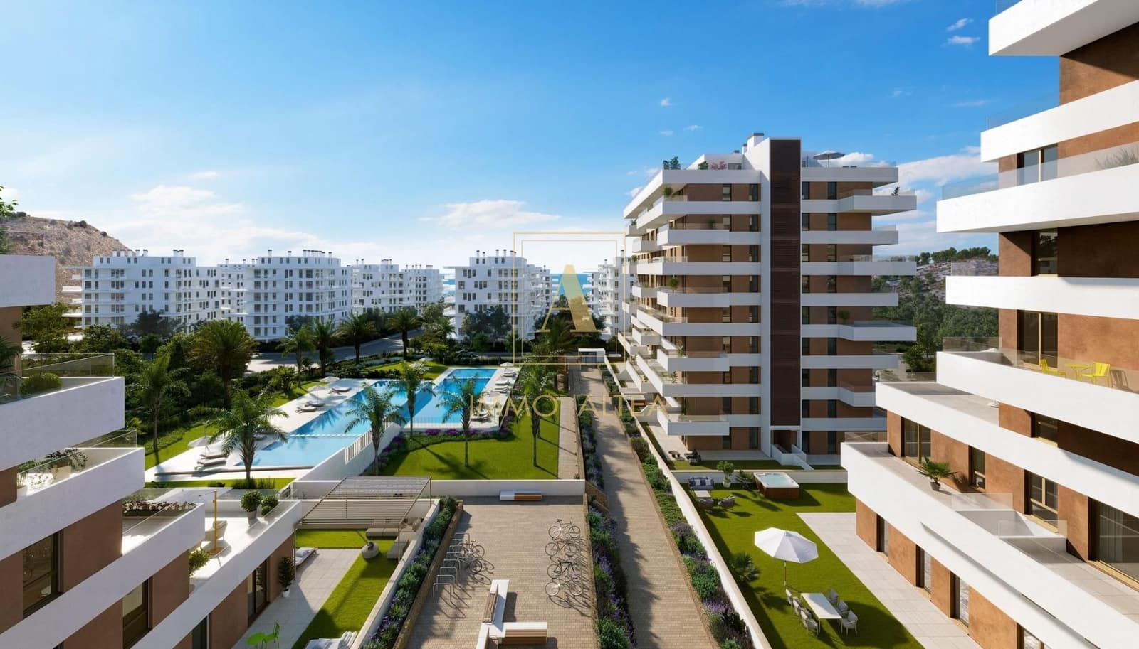 Apartamento de 2 habitaciones en La Villajoyosa / Vila Joiosa en venta con piscina garaje - 400.000 € (Ref: 10175745)