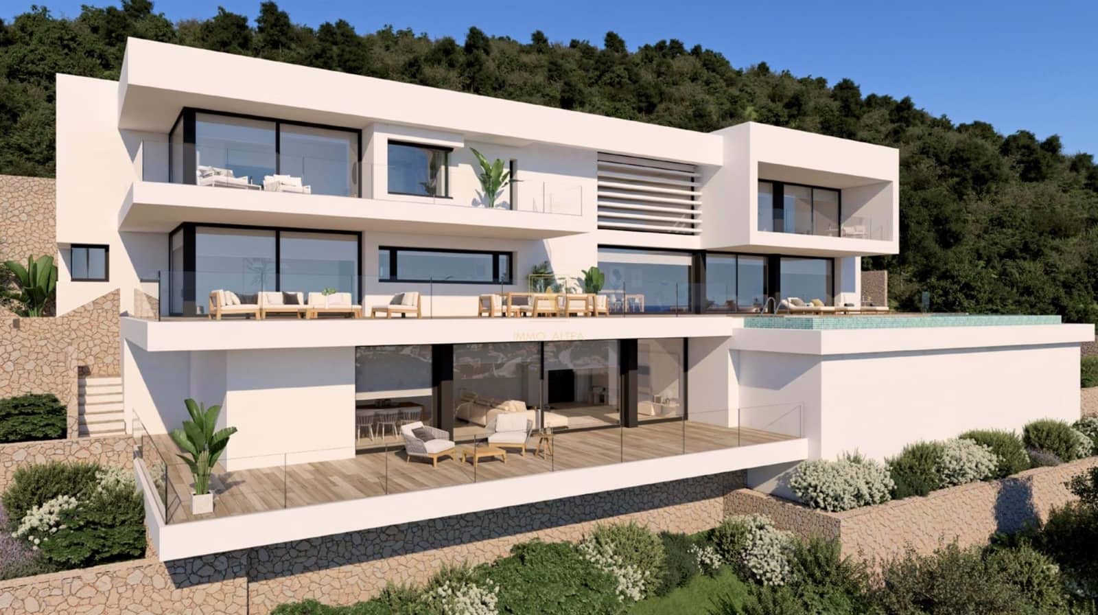 4 camera da letto Villa in vendita in Benitachell / Benitatxell - 5.428.000 € (Rif: 7321682)