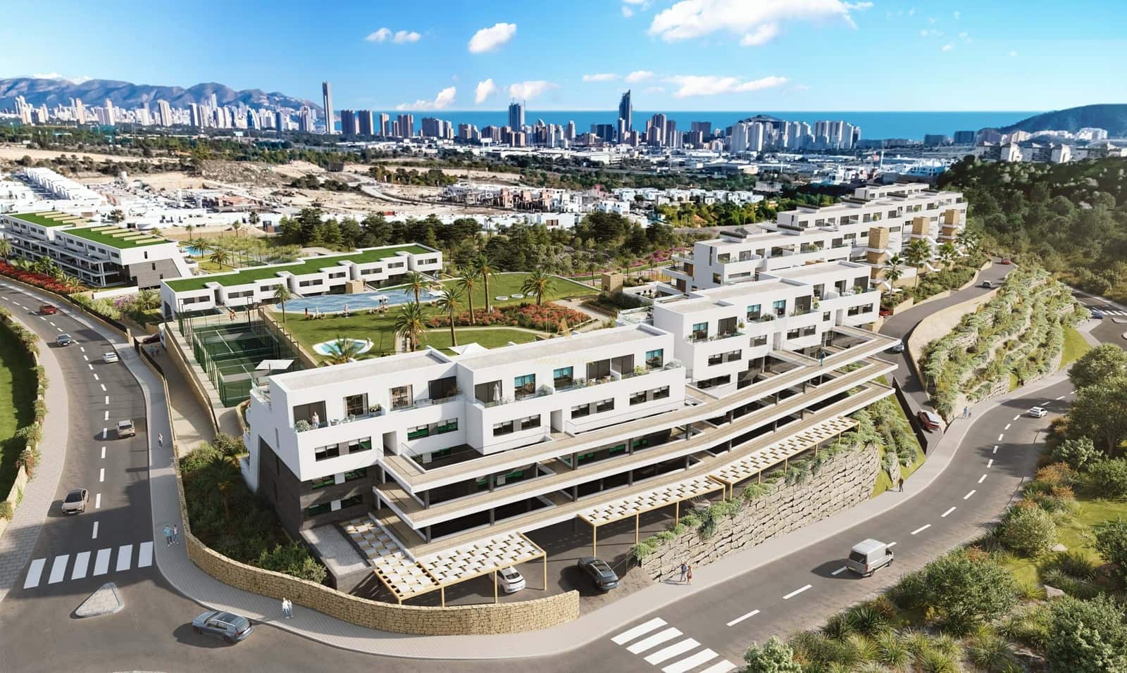 2 soverom Leilighet til salgs i Finestrat med svømmebasseng garasje - € 390 000 (Ref: 7321806)