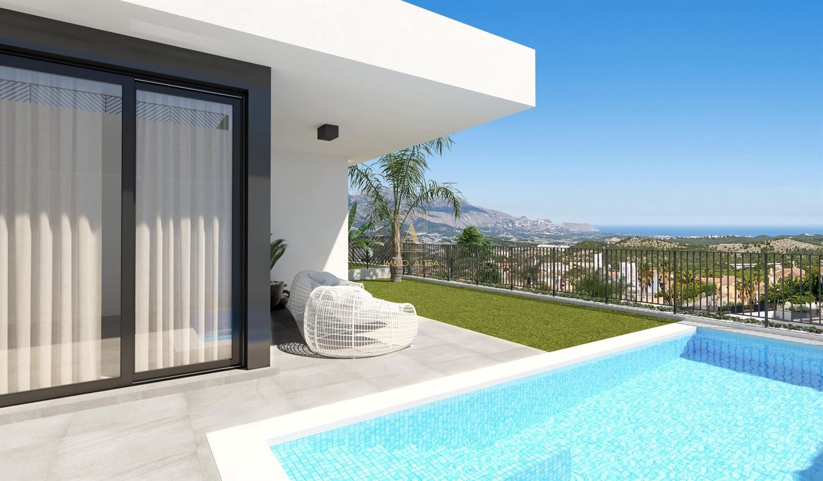 3 bedroom Villa for sale in Polop - € 472,000 (Ref: 7321884)