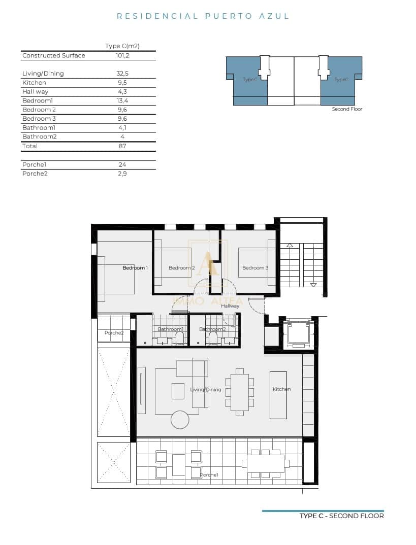 3 soveværelse Lejlighed til salg i La Nucia med swimmingpool garage - € 465.850 (Ref: 7321934)