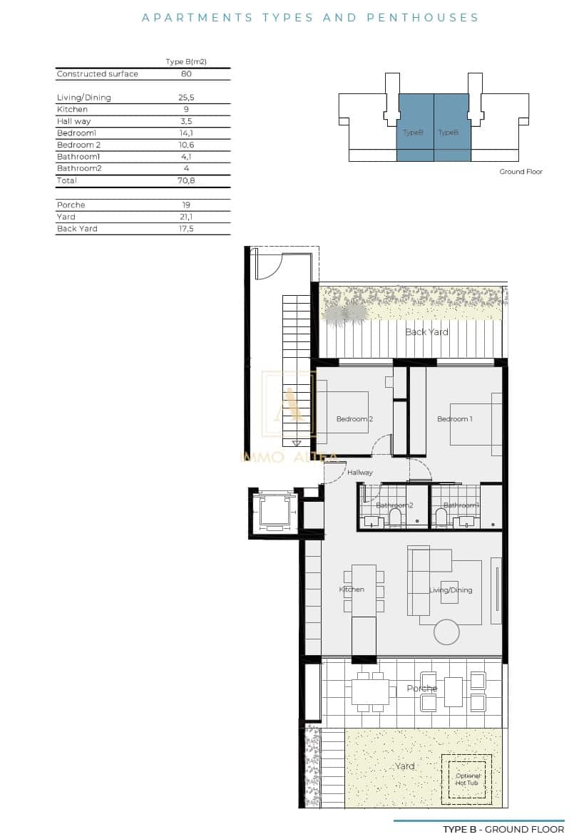 2 bedroom Apartment for sale in La Nucia with pool garage - € 438,000 (Ref: 7321935)