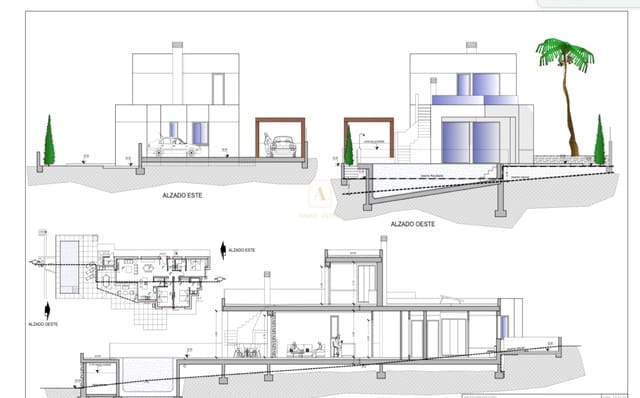 4 soverom Leilighet til salgs i Calpe / Calp med svømmebasseng garasje - € 950 000 (Ref: 7641929)