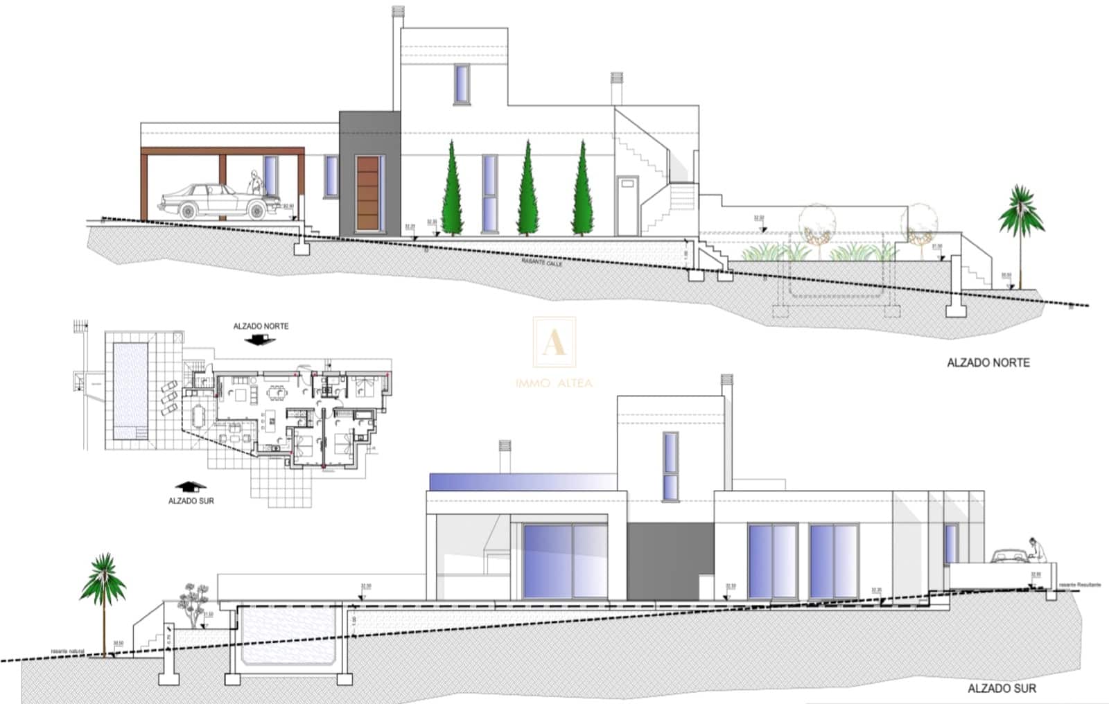 4 soverom Leilighet til salgs i Calpe / Calp med svømmebasseng garasje - € 950 000 (Ref: 7641929)