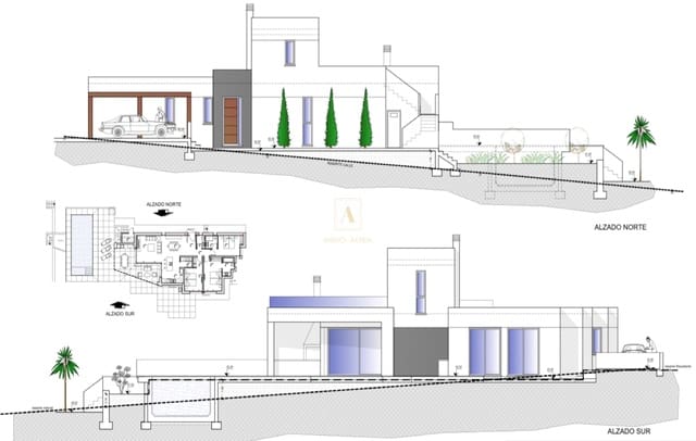 4 soverom Leilighet til salgs i Calpe / Calp med svømmebasseng garasje - € 950 000 (Ref: 7641929)