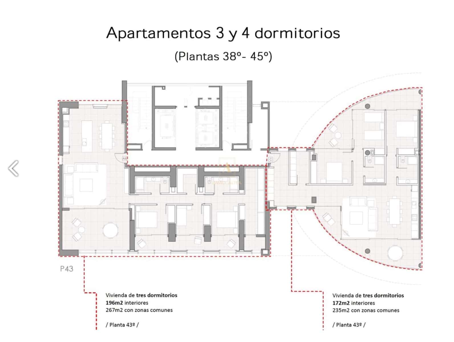 8 quarto Apartamento para venda em Benidorm - 4 950 000 € (Ref: 8128883)