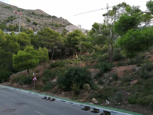 Terreno Non Edificato in vendita in Altea - 215.000 € (Rif: 8131328)