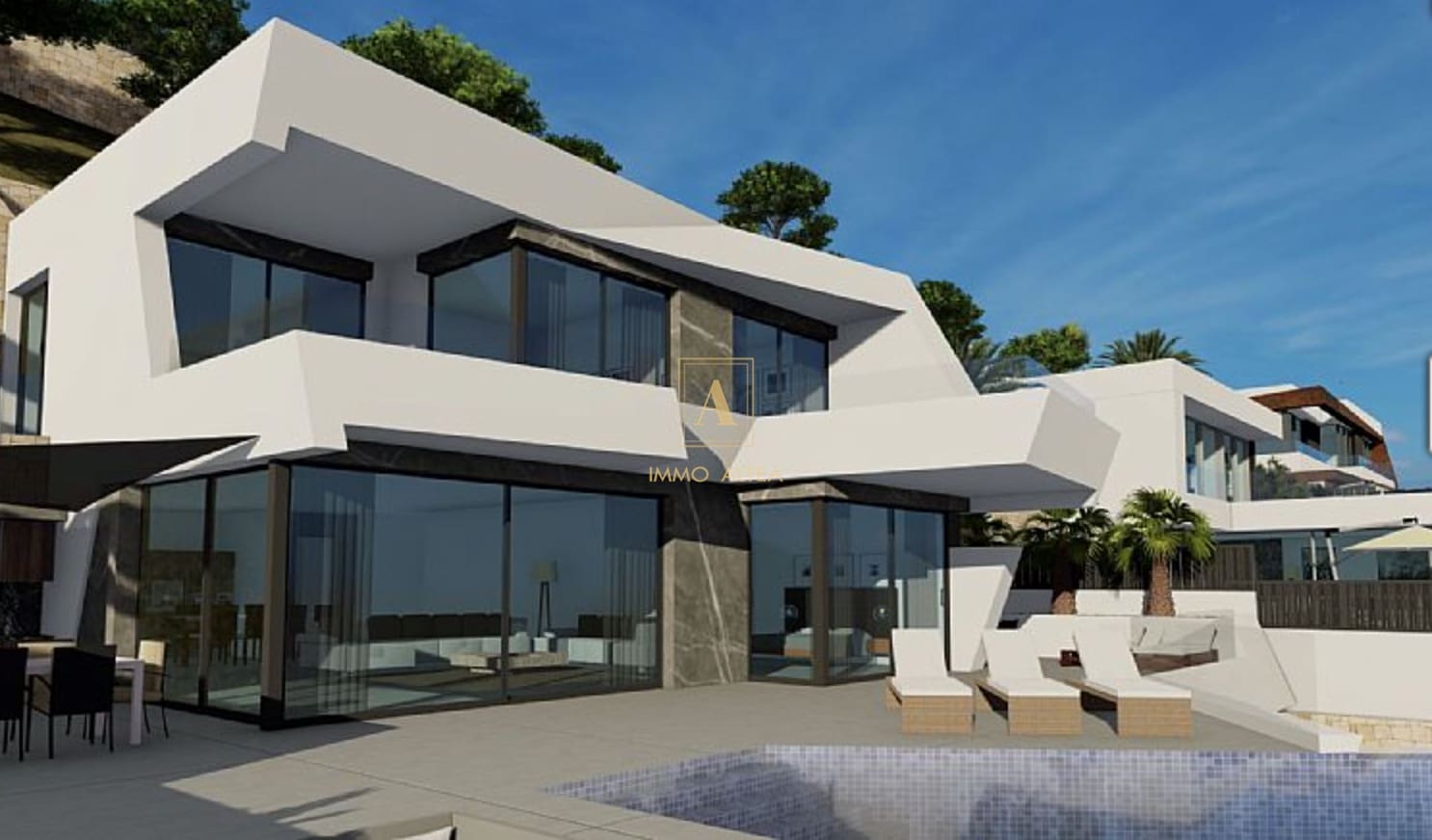 4 soveværelse Villa til salg i Calpe / Calp - € 1.690.000 (Ref: 8429345)