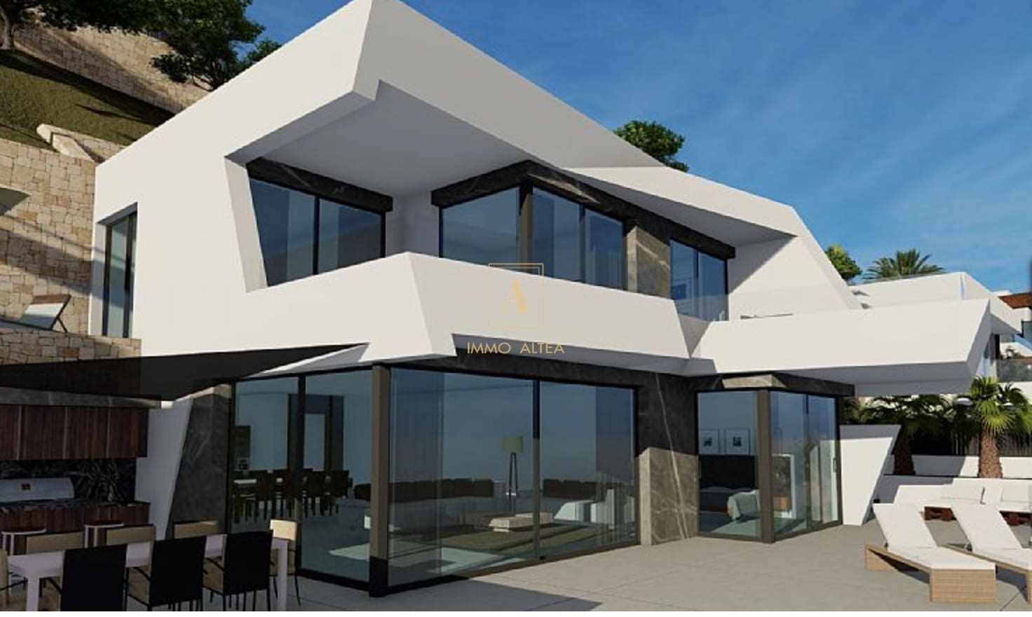 4 soveværelse Villa til salg i Calpe / Calp - € 1.690.000 (Ref: 8429345)