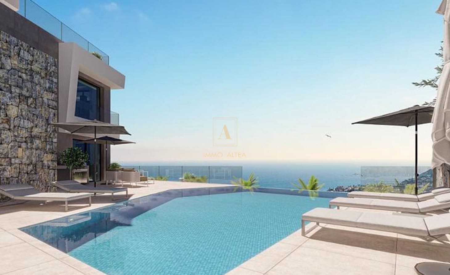 4 bedroom Villa for sale in Calpe / Calp with pool - € 1,950,000 (Ref: 8458901)