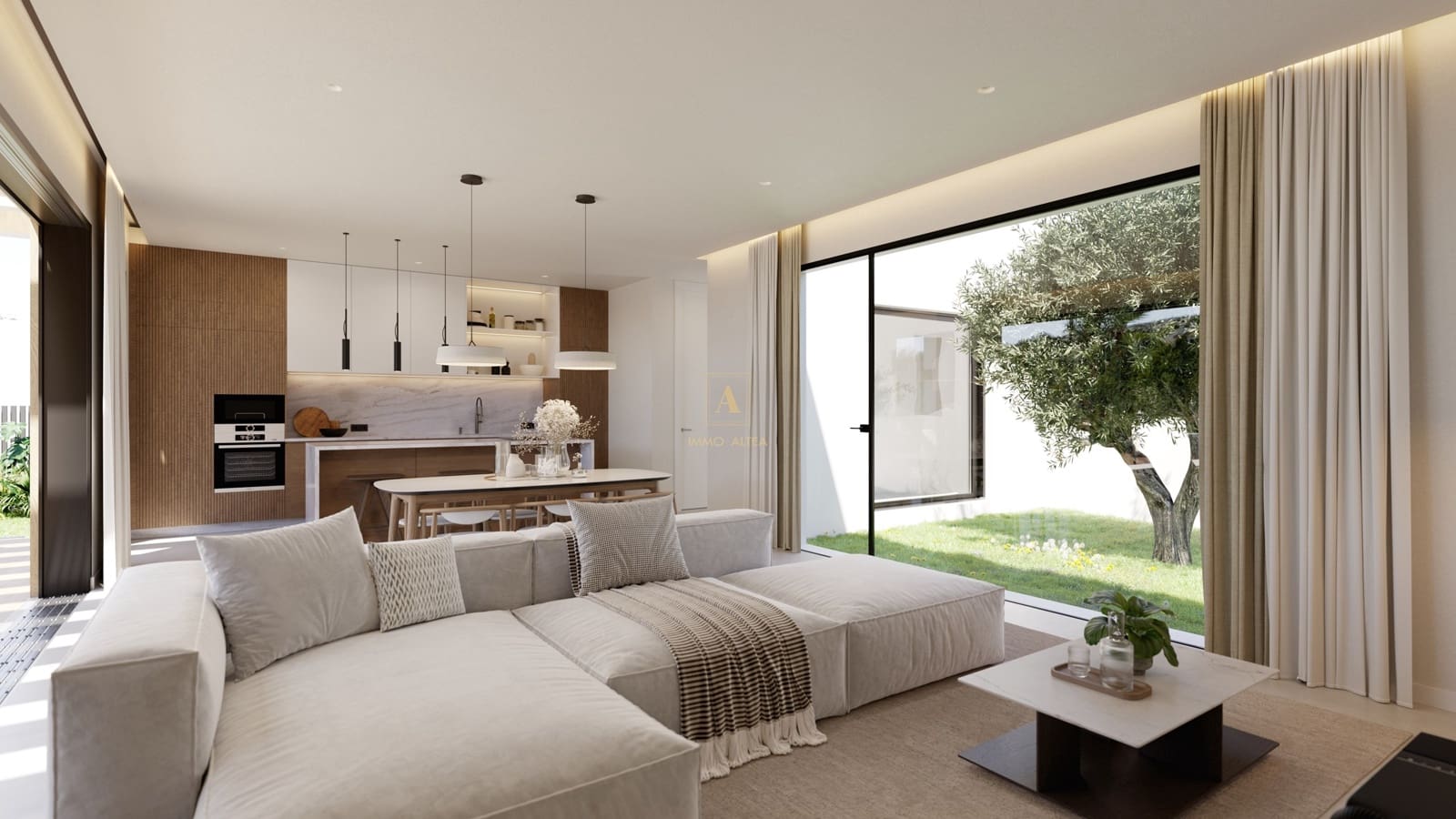 3 makuuhuone Huvila myytävänä paikassa Finestrat mukana uima-altaan 
autotalli - 650 000 € (Ref: 8855875)