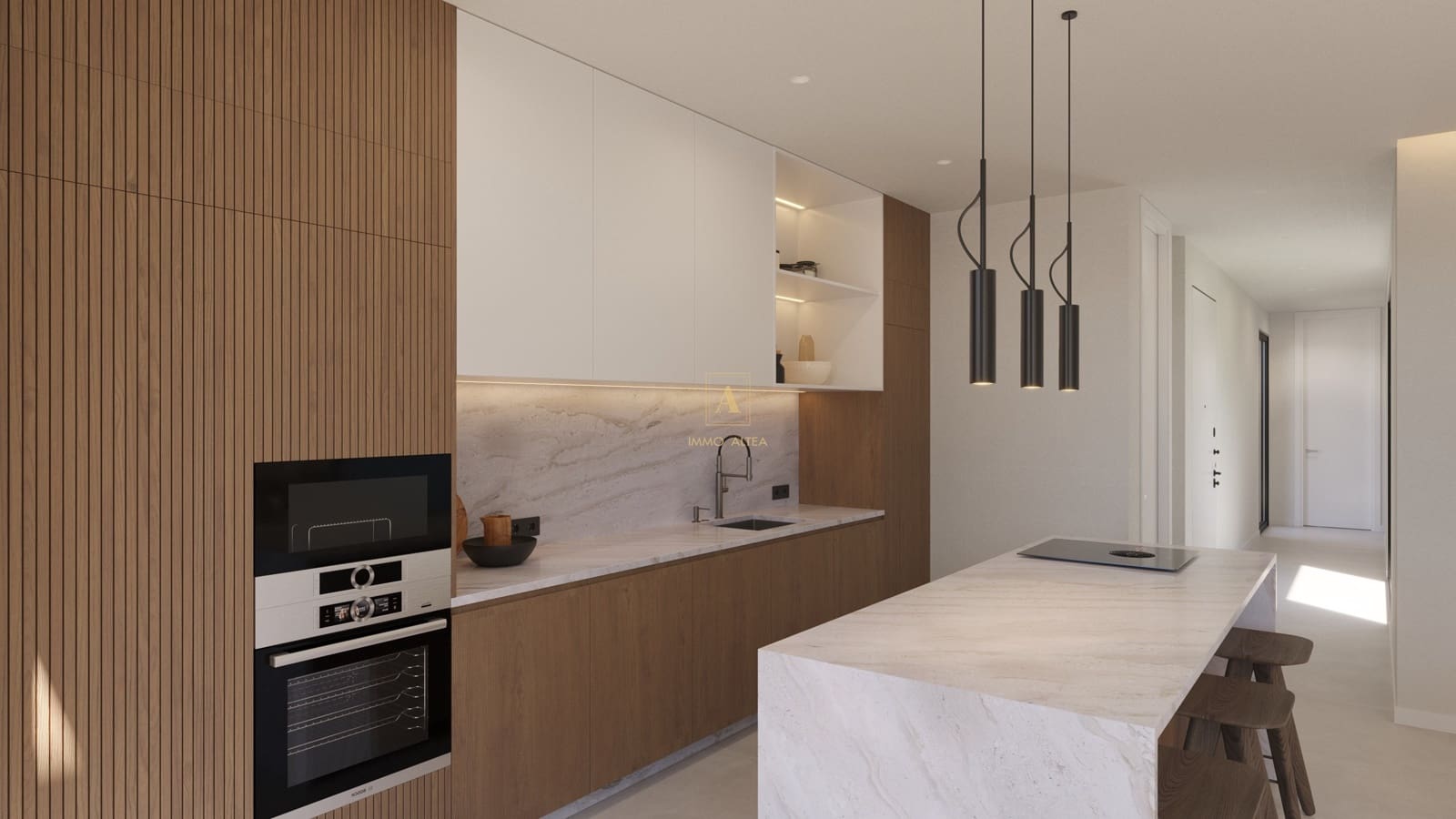 3 makuuhuone Huvila myytävänä paikassa Finestrat mukana uima-altaan 
autotalli - 650 000 € (Ref: 8855875)