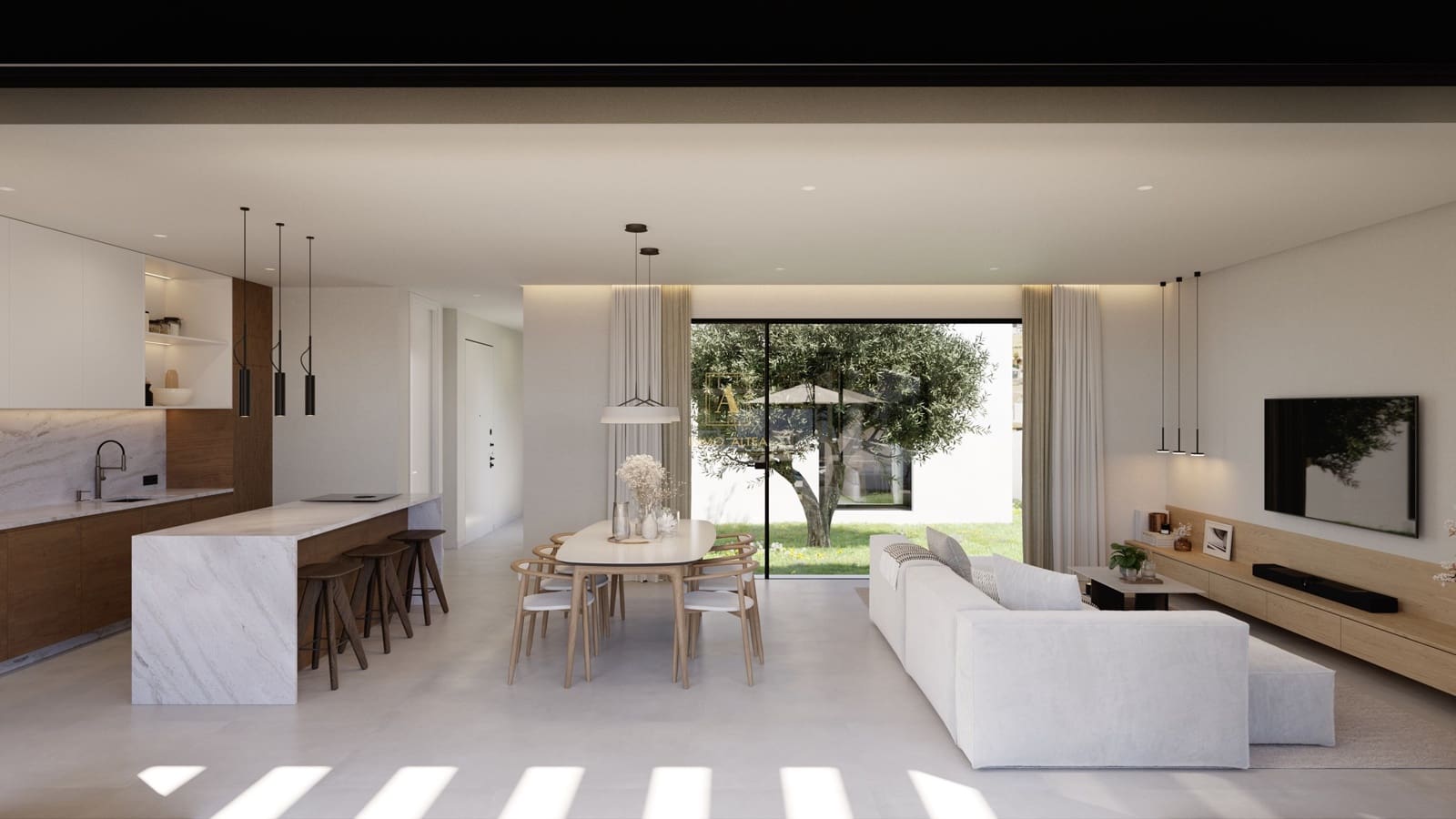 3 makuuhuone Huvila myytävänä paikassa Finestrat mukana uima-altaan 
autotalli - 650 000 € (Ref: 8855875)