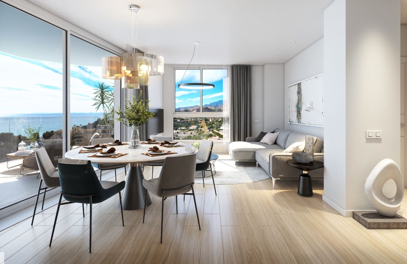 2 bedroom Apartment for sale in La Villajoyosa / Vila Joiosa - € 375,000 (Ref: 8897540)