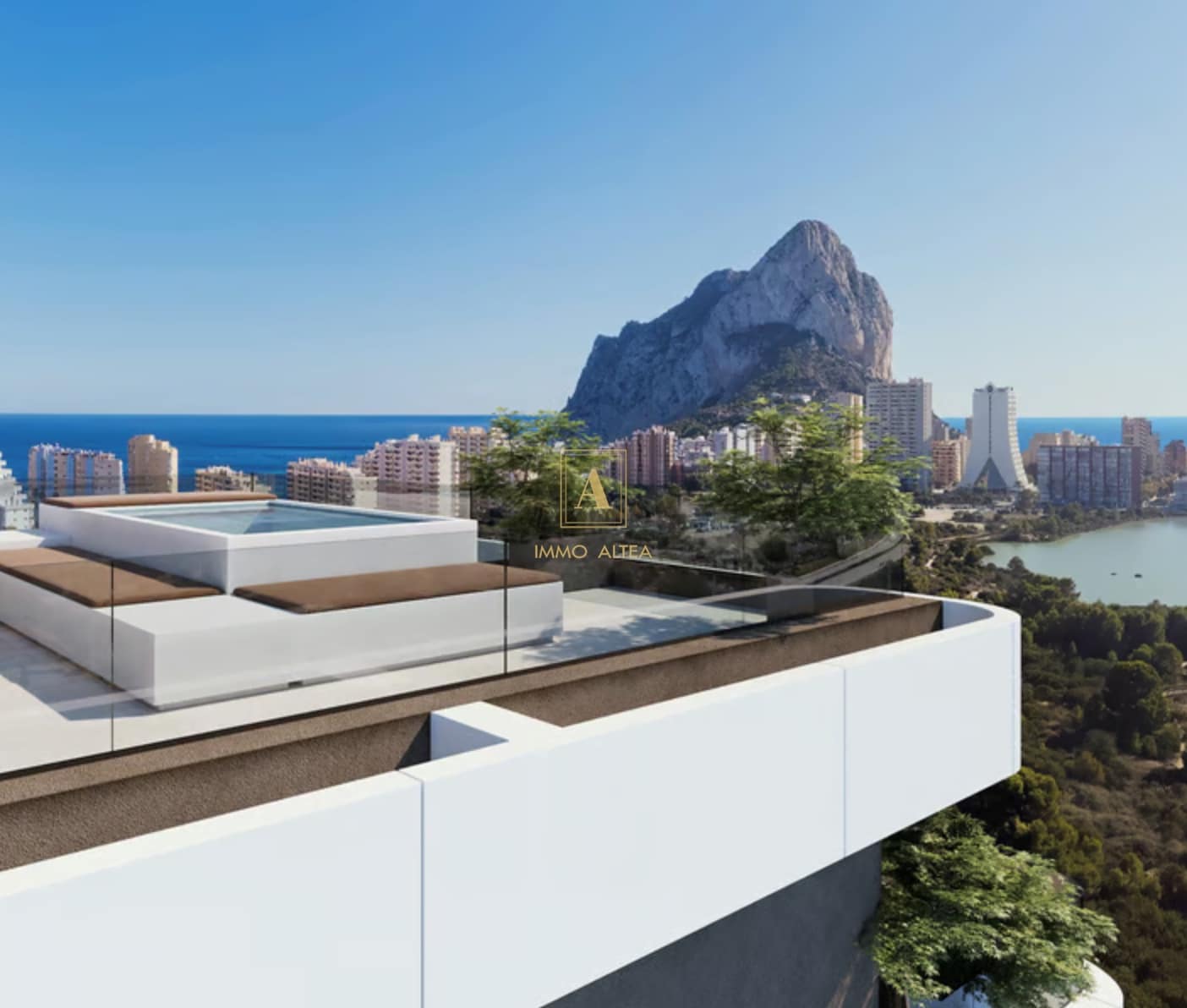 3 quarto Apartamento para venda em Calpe / Calp com piscina garagem - 1 672 000 € (Ref: 9230546)