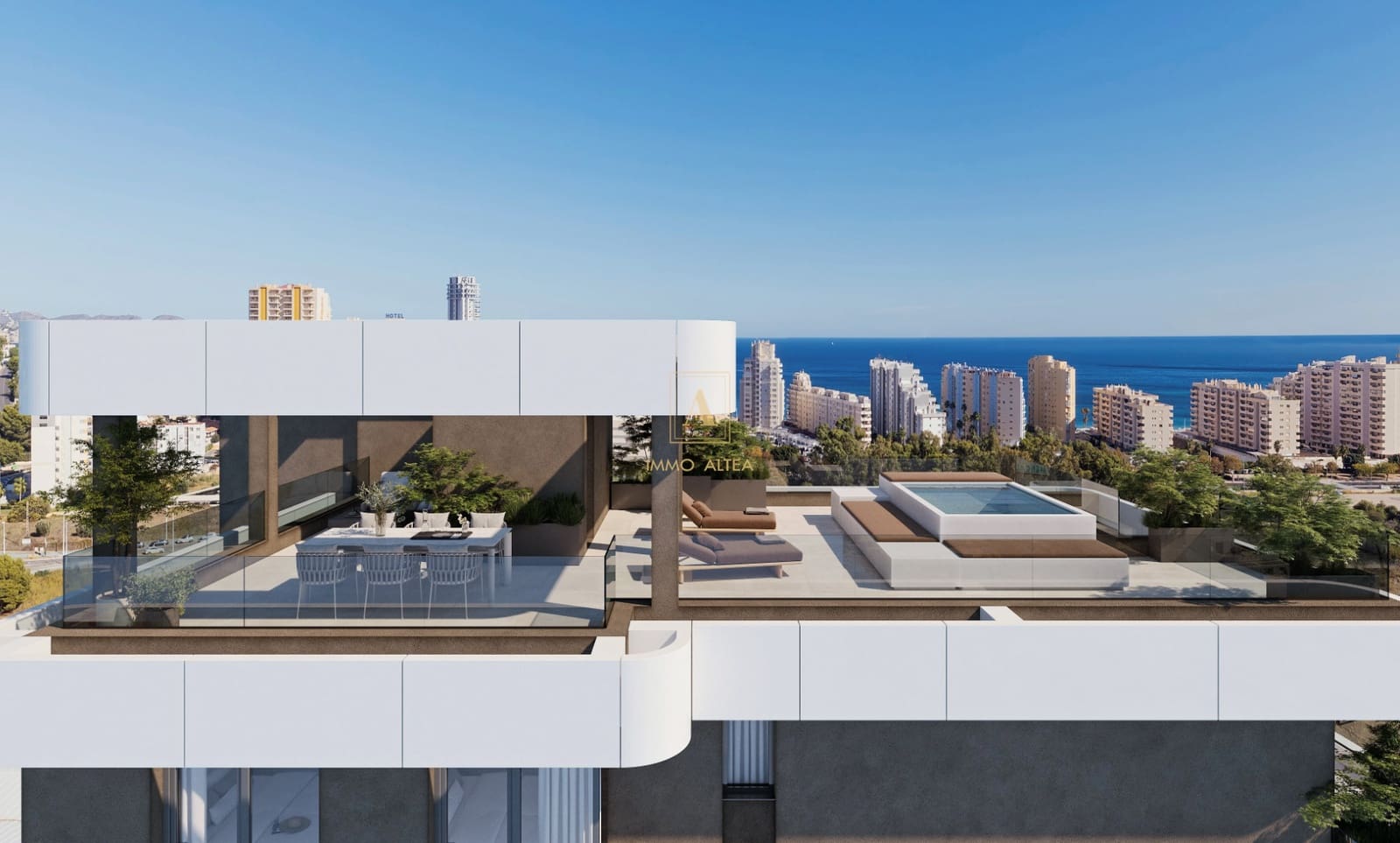 3 quarto Apartamento para venda em Calpe / Calp com piscina garagem - 1 672 000 € (Ref: 9230546)